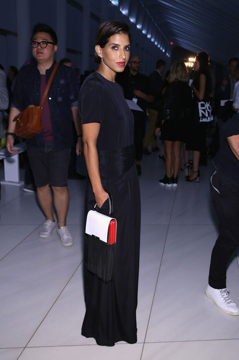 princess-deena-black-dress-dkny-spring-2016-show