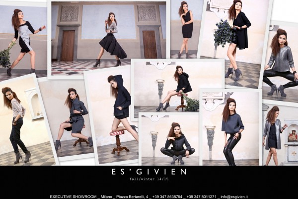 ES'GIVIEN FW1415 poscard
