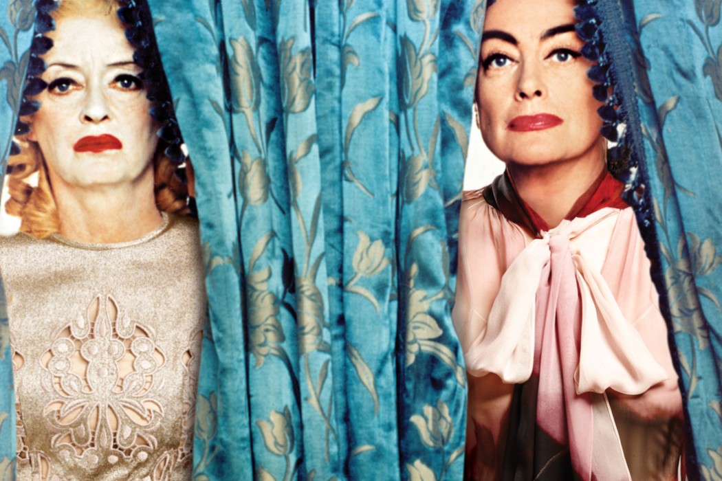 Bette Davis and Joan Crawford in What Ever Happened to Baby Jane?, 1962.
Dresses by Erdem and Givenchy, 2014