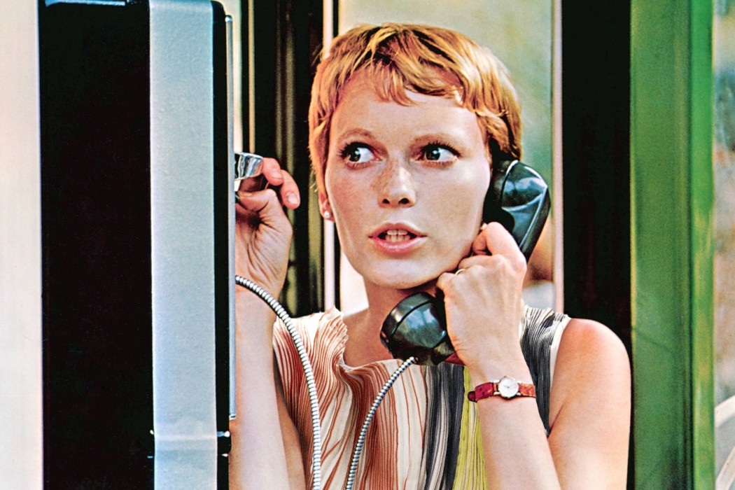 Mia Farrow in Rosemary's Baby, 1968.
Dress by Bottega Veneta, 2014.