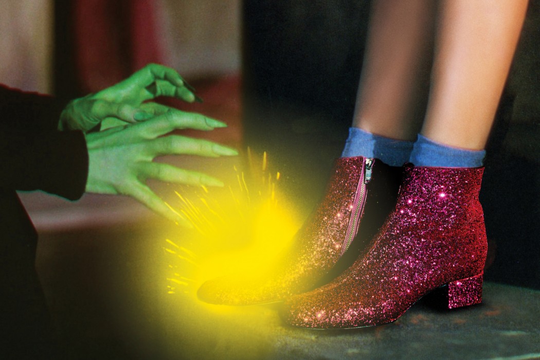 Judy Garland in The Wizard of Oz, 1939.
Boots by Saint Laurent, 2014.