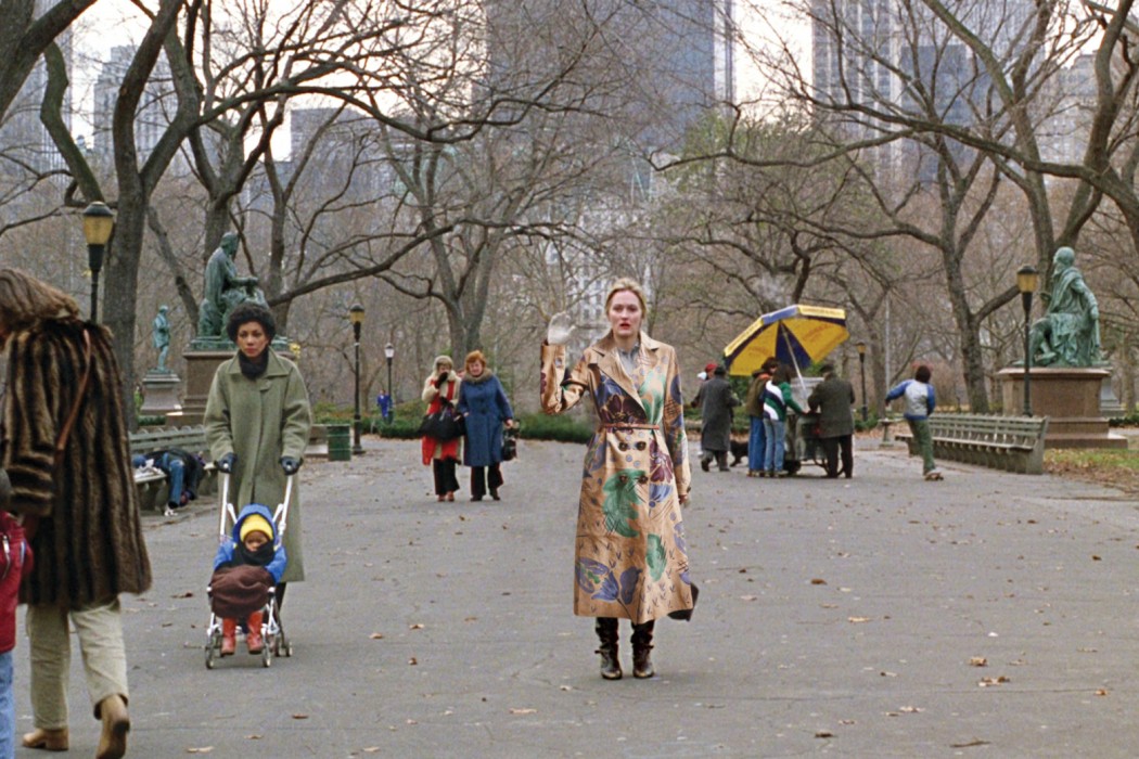 Meryl Streep in Kramer Vs. Kramer, 1979.
Coat by Burberry Prorsum, 2014.