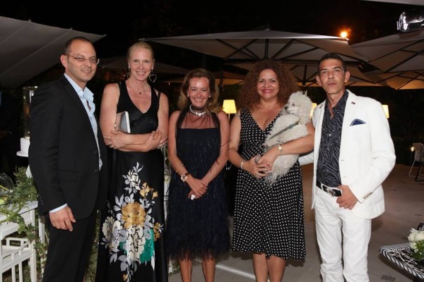 From Left Ing. Wilco Egger, Ms. Christine Egger Von Tataloff, Ms. Carolina Scheufele, Guests