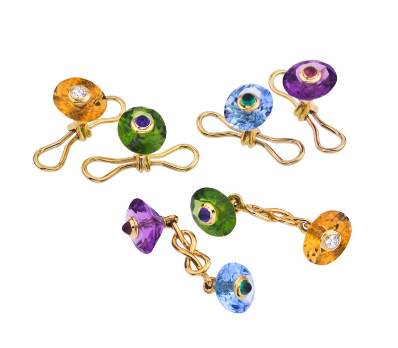 Cufflinks_ Semi Precious
