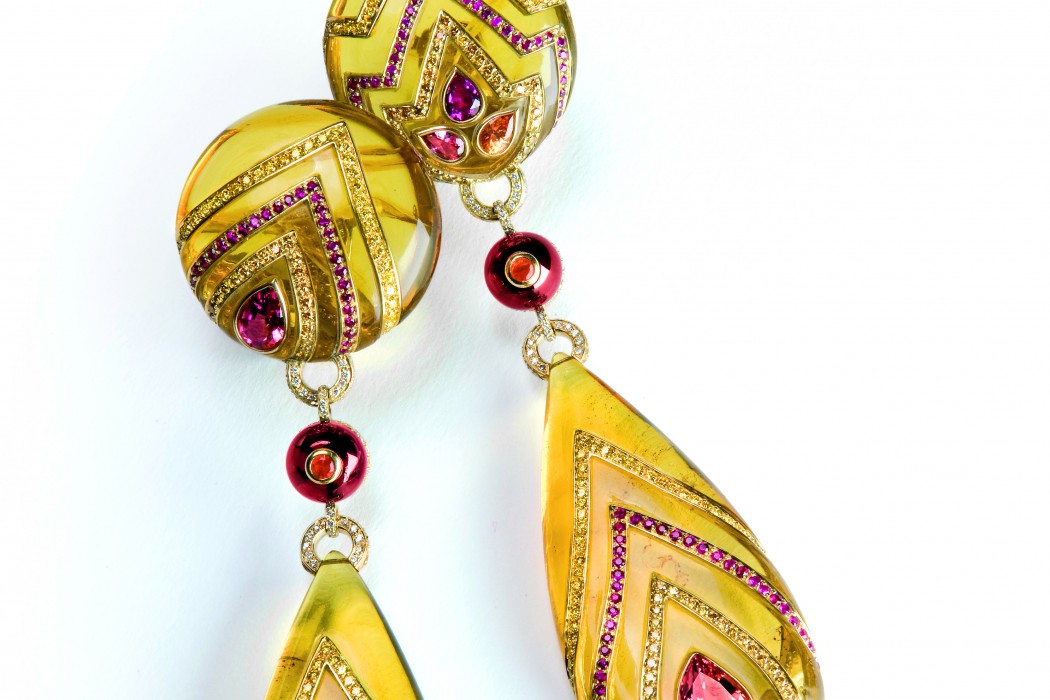 Earring_Amber Earrings Original Earring