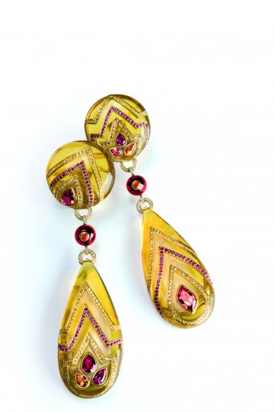 Earring_Amber Earrings Original Earring