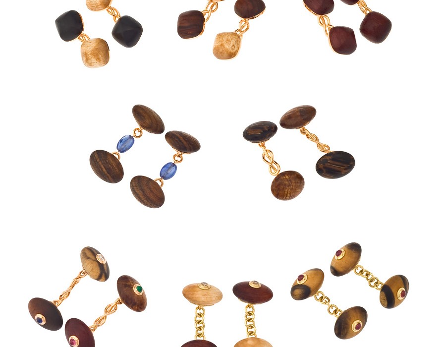 PROFESSIONAL IMAGE WoodenCufflinks