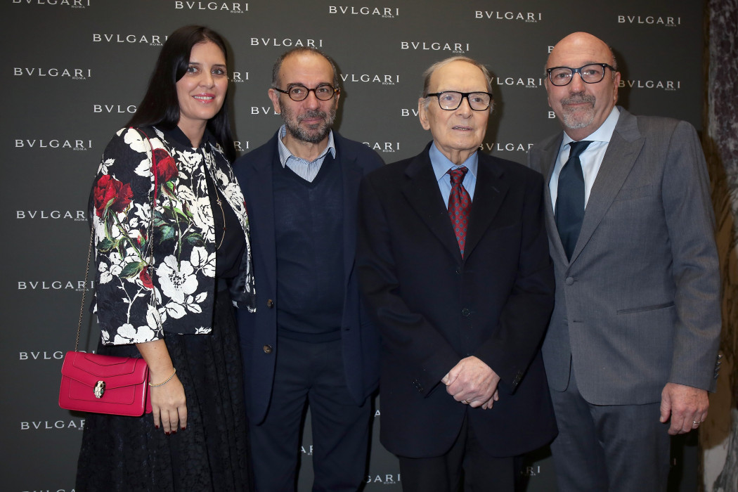 Golden Globes Ceremony Honoring Ennio Morricone Hosted By BVLGARI