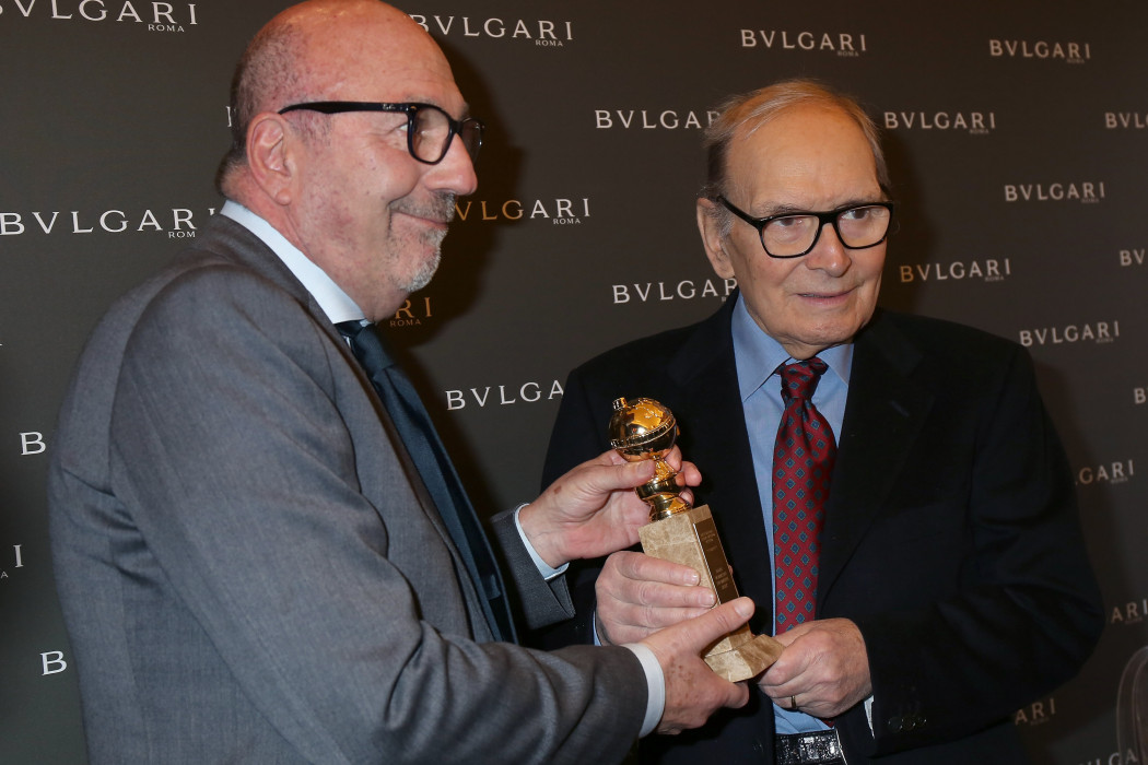Golden Globes Ceremony Honoring Ennio Morricone Hosted By BVLGARI
