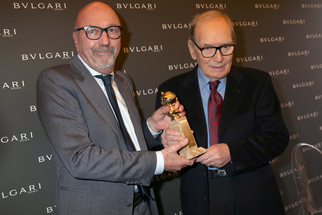 Golden Globes Ceremony Honoring Ennio Morricone Hosted By BVLGARI
